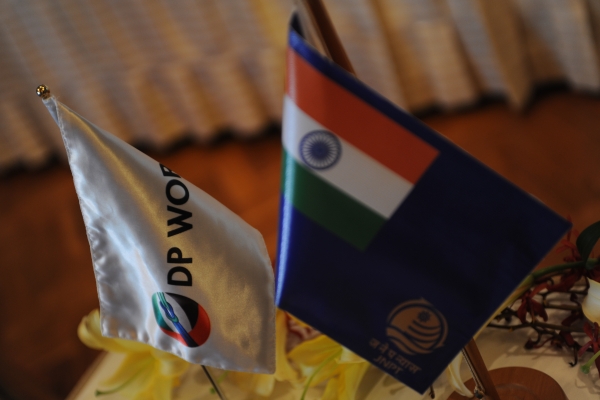 DPW and India flags